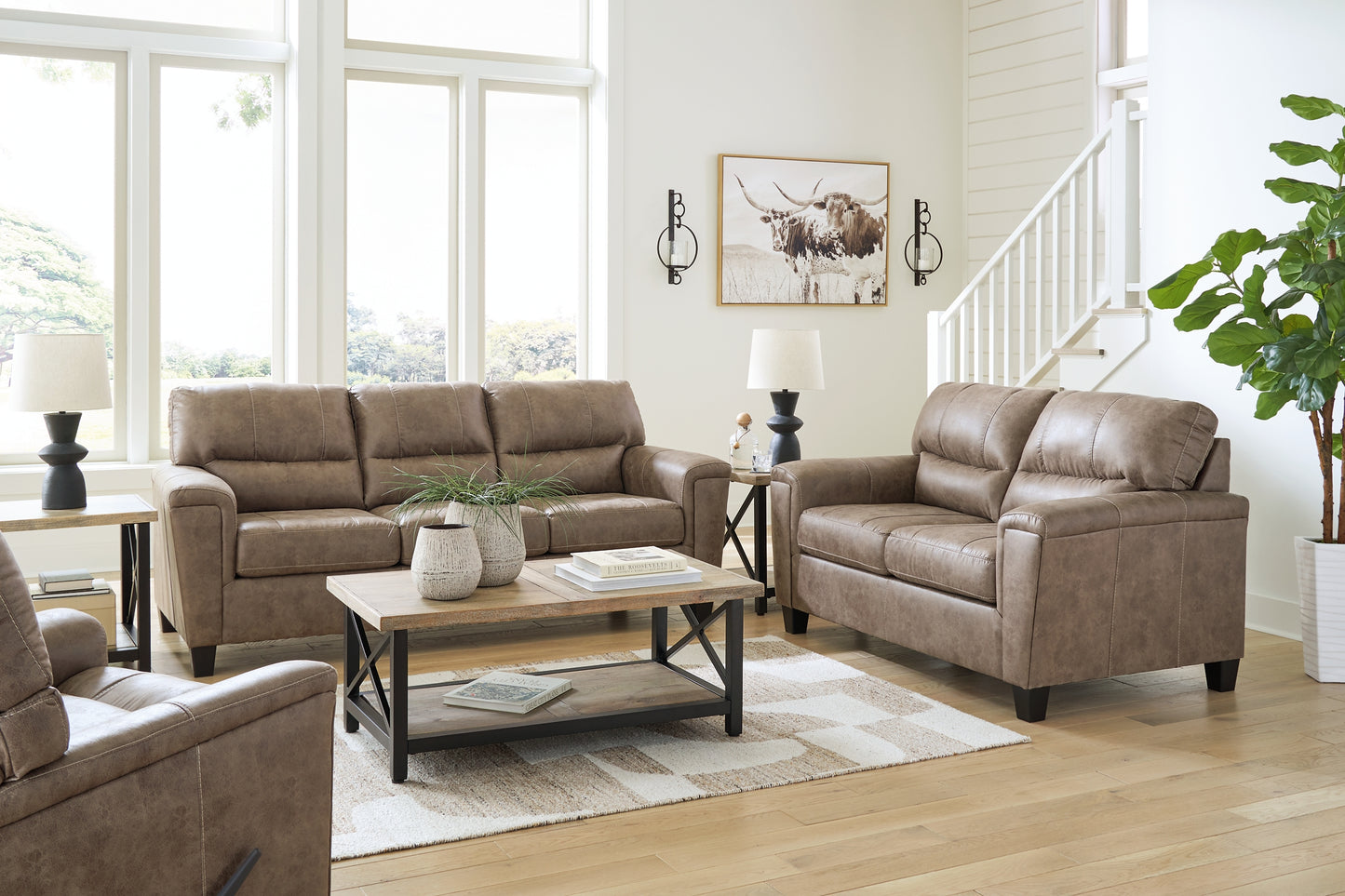 Sofa, Loveseat and Recliner