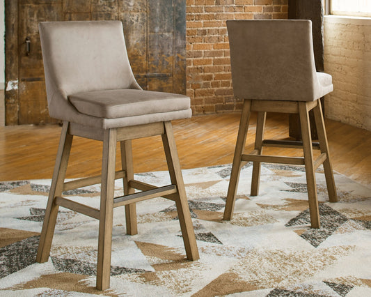 Tallenger Tall UPH Swivel Barstool(2/CN)