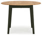 Gesthaven Round DRM Drop Leaf Table