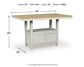 Purlaney RECT Dining Room Counter Table