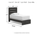Hollivern  Panel Bed
