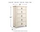 Willowton / Panel Headboard Bed With Mirrored Dresser And Chest