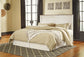 Willowton / Panel Headboard Bed With Mirrored Dresser And Chest