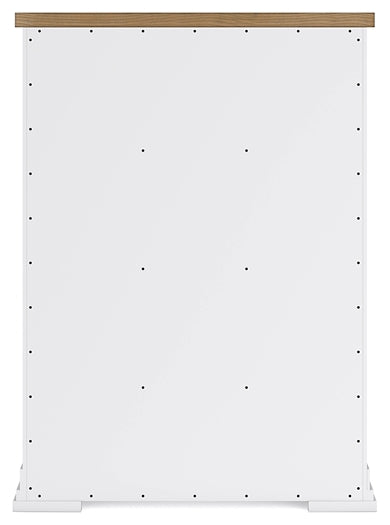 Ashbryn King Panel Storage Bed with Mirrored Dresser, Chest and Nightstand