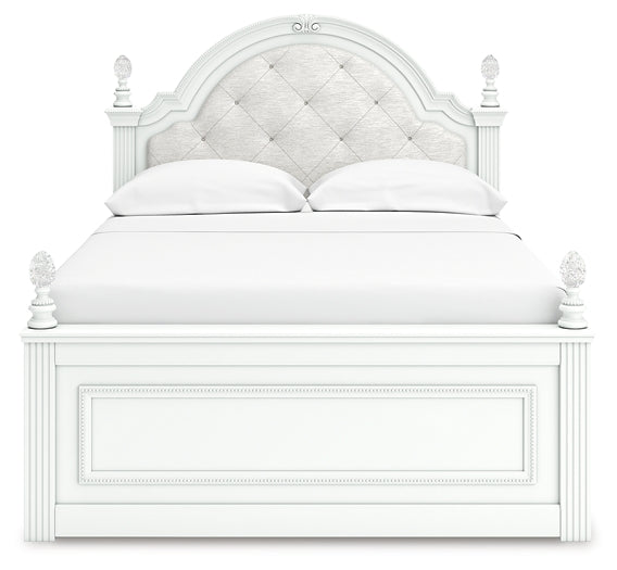 Kozlani Full Upholstered Panel Storage Bed
