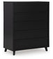 Danziar King Panel Bed, Dresser, Mirror, Chest and Nightstand