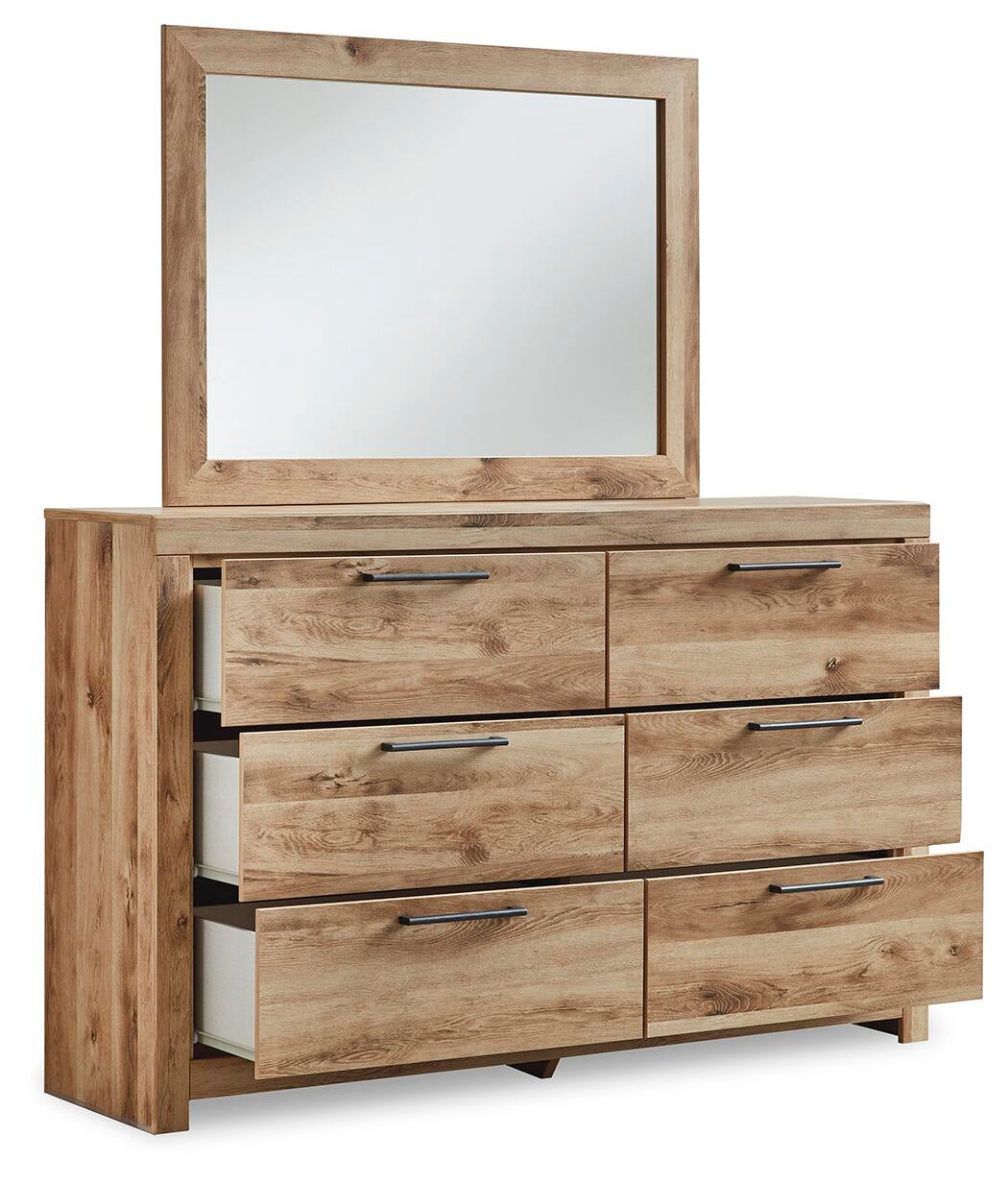 Hyanna Twin Panel Bed, Dresser, Mirror, Chest and Nightstand