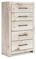 Lawroy Twin Panel Bed, Dresser, Mirror, Chest and Nightstand