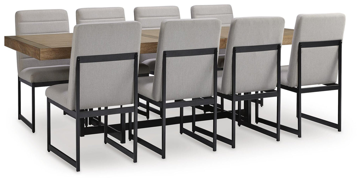 Tomtyn Dining Table and 8 Chairs