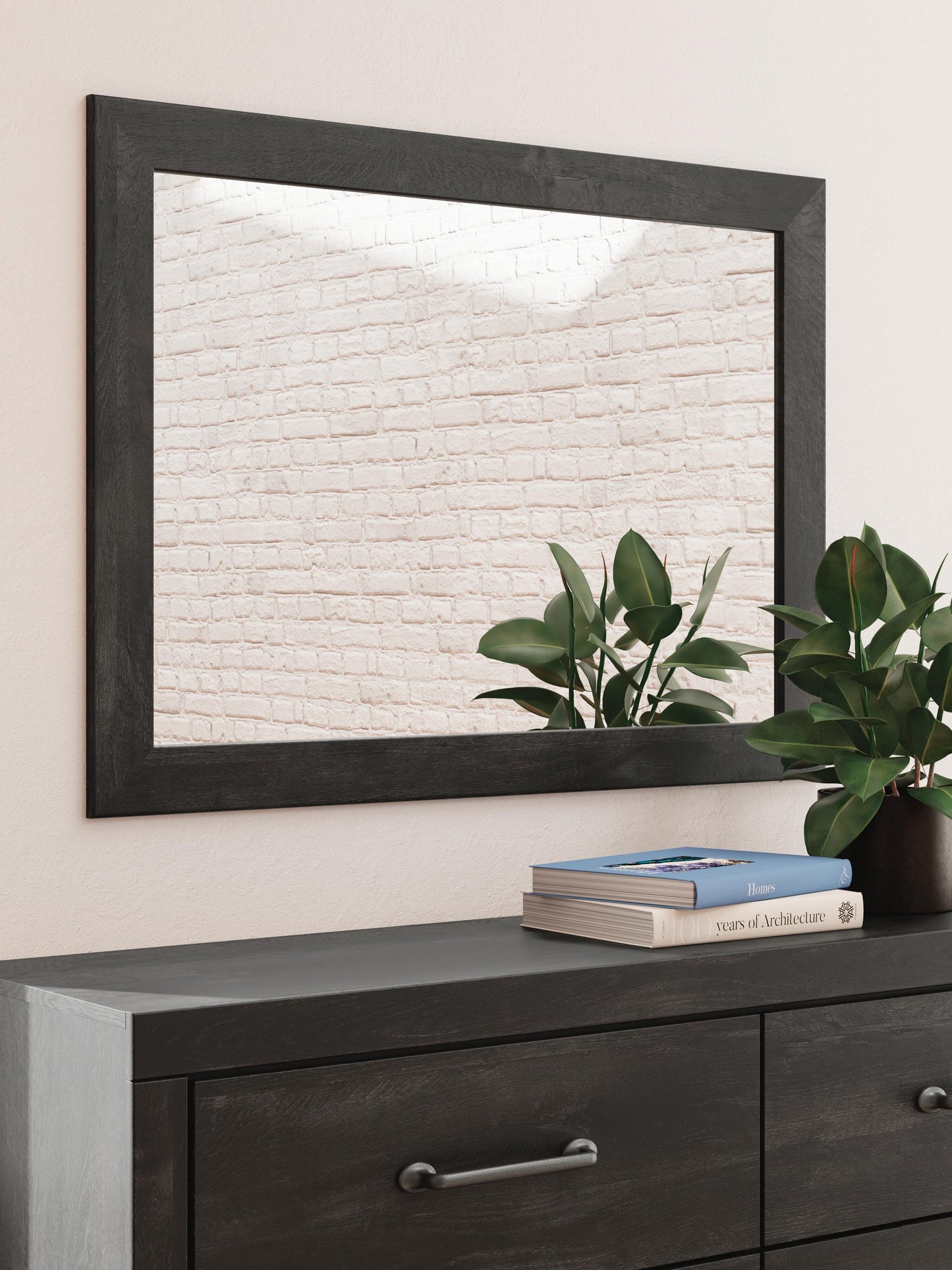 Hollivern Twin Panel Bed, Dresser, Mirror, Chest and Nightstand