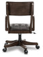 Breckington Home Office Desk with Chair and Storage
