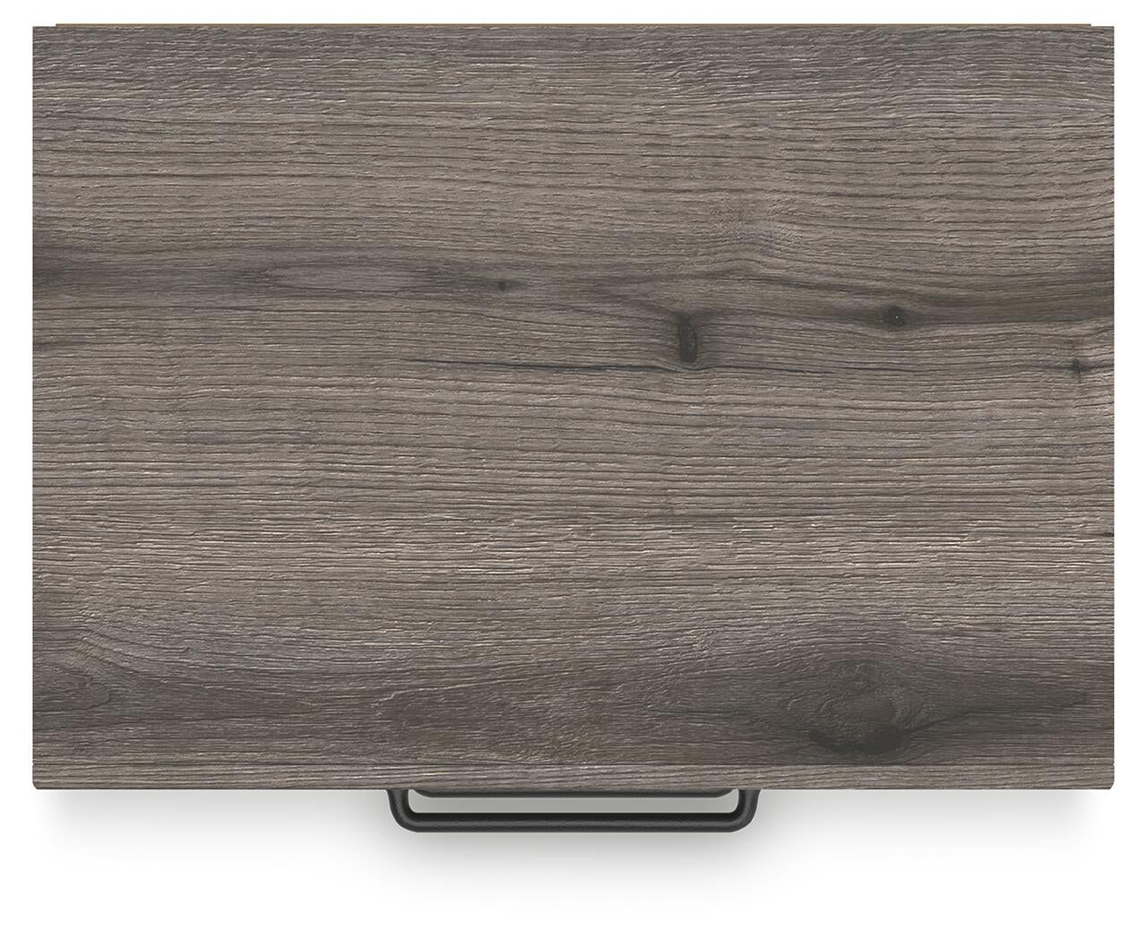 Graystorm King Panel Bed, Dresser, Mirror, Chest and Nightstand
