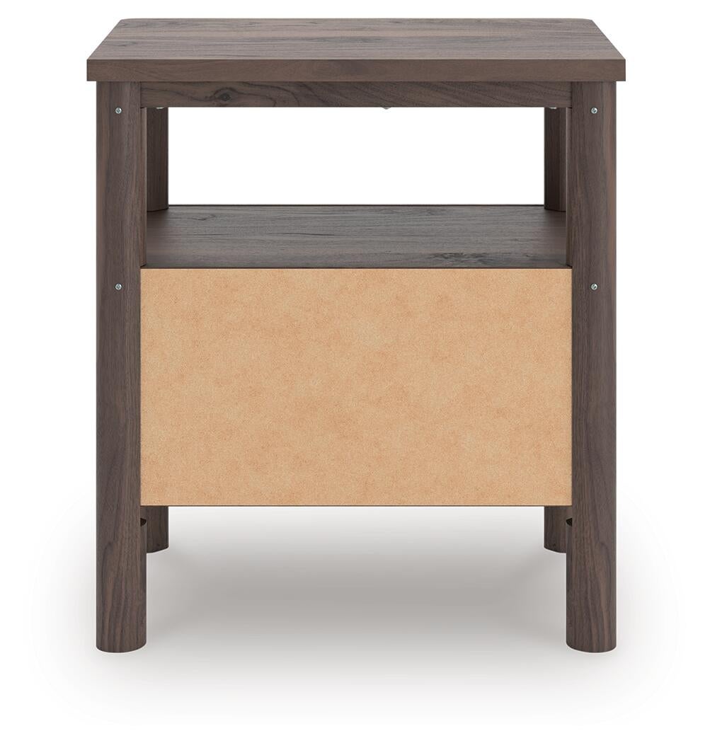 Pamytta Full Panel Bed, Dresser, Mirror, Chest and Nightstand