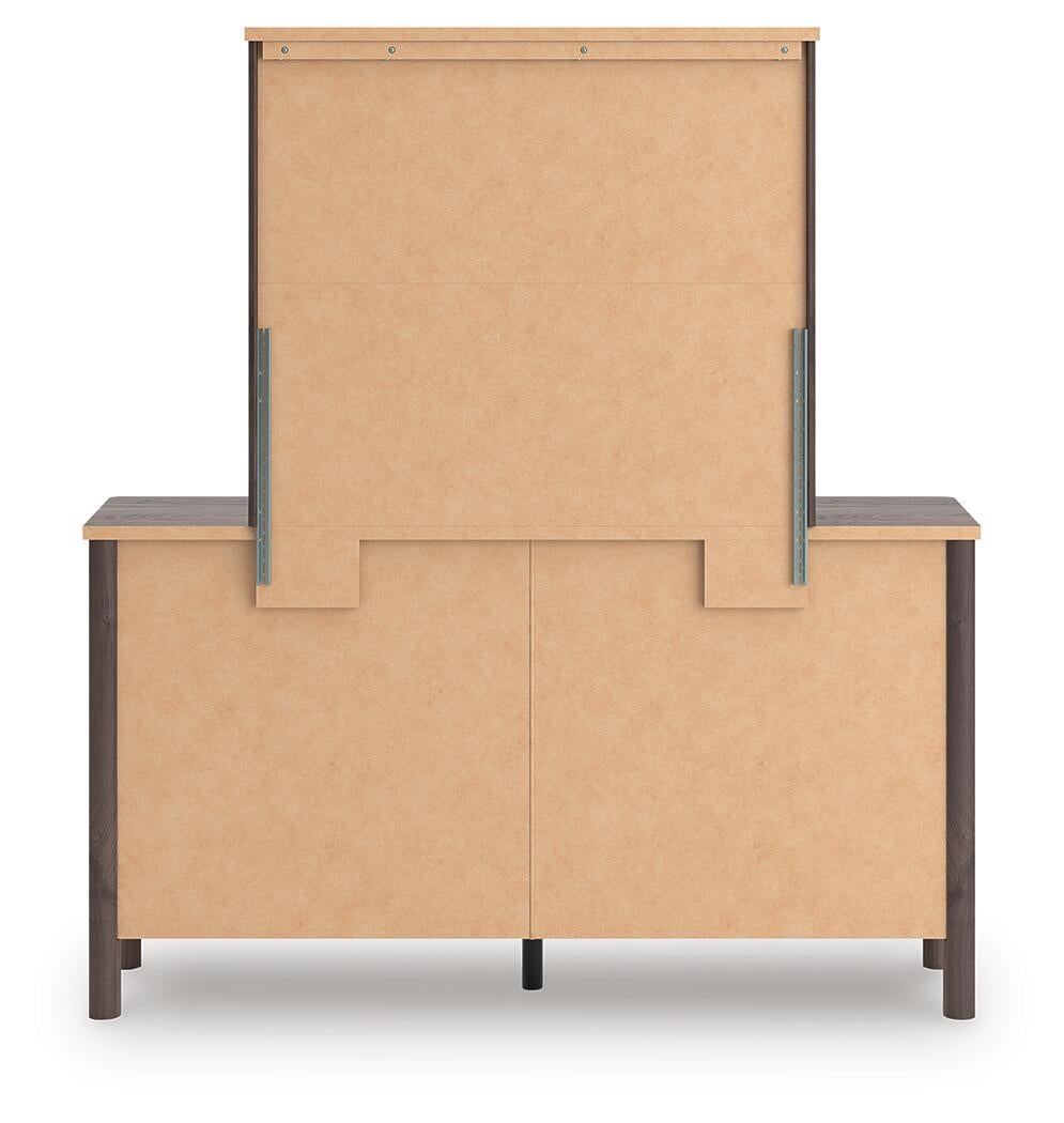 Pamytta King Panel Bed, Dresser, Mirror, Chest and Nightstand