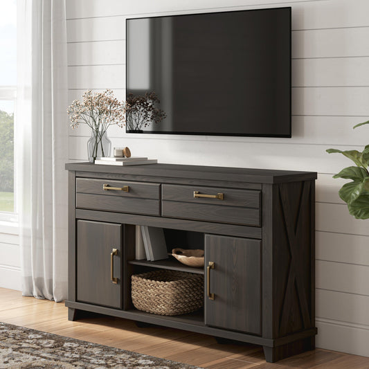Brazen Valley LG TV Stand w/Fireplace Option