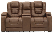 Load image into Gallery viewer, Owner&#39;s Box PWR REC Loveseat/CON/ADJ HDRST
