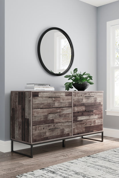 Neilsville Six Drawer Dresser