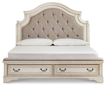 Load image into Gallery viewer, Realyn Queen Upholstered Bed
