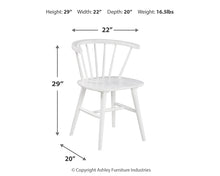 Load image into Gallery viewer, Grannen Dining Room Side Chair (2/CN)
