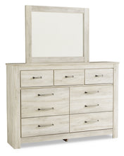 Load image into Gallery viewer, Bellaby Queen Platform Bed with 2 Storage Drawers with Mirrored Dresser
