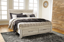 Load image into Gallery viewer, Bellaby Queen Platform Bed with 2 Storage Drawers with Mirrored Dresser
