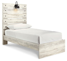 Load image into Gallery viewer, Cambeck Twin Panel Bed with Mirrored Dresser
