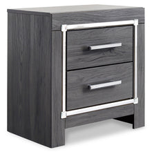 Load image into Gallery viewer, Lodanna Queen/Full Upholstered Panel Headboard with Mirrored Dresser and 2 Nightstands
