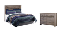 Load image into Gallery viewer, Zelen King/California King Panel Headboard with Dresser
