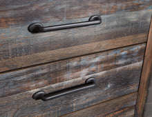 Load image into Gallery viewer, Drystan Full Panel Headboard with Mirrored Dresser
