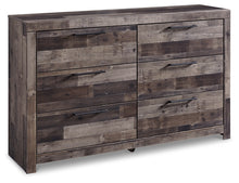 Load image into Gallery viewer, Derekson King Panel Bed with 4 Storage Drawers with Dresser
