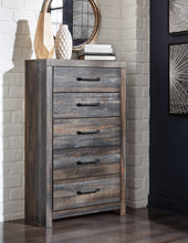 Load image into Gallery viewer, Drystan King Panel Bed with Mirrored Dresser and Chest
