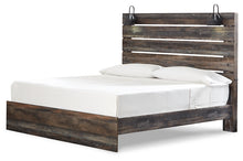 Load image into Gallery viewer, Drystan King Panel Bed with Mirrored Dresser and Chest
