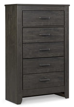 Load image into Gallery viewer, Brinxton King Panel Bed with Mirrored Dresser, Chest and 2 Nightstands

