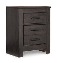Load image into Gallery viewer, Brinxton Full Panel Headboard with Mirrored Dresser, Chest and 2 Nightstands
