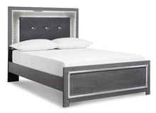 Load image into Gallery viewer, Lodanna Queen Panel Bed with Mirrored Dresser and Chest
