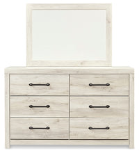 Load image into Gallery viewer, Cambeck Twin Panel Bed with 4 Storage Drawers with Mirrored Dresser
