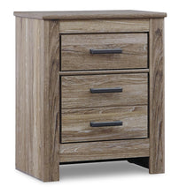 Load image into Gallery viewer, Zelen Queen Panel Bed with Mirrored Dresser, Chest and 2 Nightstands
