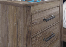 Load image into Gallery viewer, Zelen Queen Panel Bed with Mirrored Dresser, Chest and 2 Nightstands
