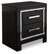 Load image into Gallery viewer, Kaydell King Panel Bed with Storage with Mirrored Dresser, Chest and 2 Nightstands
