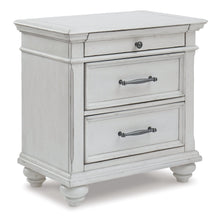 Load image into Gallery viewer, Kanwyn King Panel Bed with Mirrored Dresser and 2 Nightstands

