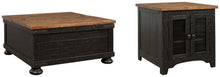 Load image into Gallery viewer, Valebeck Coffee Table with 1 End Table
