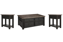 Load image into Gallery viewer, Tyler Creek Coffee Table with 2 End Tables
