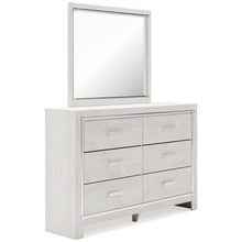 Load image into Gallery viewer, Altyra Queen Panel Headboard with Mirrored Dresser, Chest and 2 Nightstands
