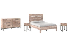 Load image into Gallery viewer, Neilsville Full Platform Bed with Dresser and 2 Nightstands
