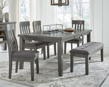 Load image into Gallery viewer, Hallanden Dining Table and 4 Chairs and Bench
