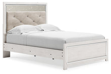 Load image into Gallery viewer, Altyra Full Panel Bed with Mirrored Dresser
