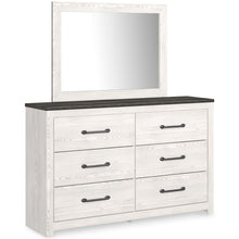 Load image into Gallery viewer, Gerridan Full Panel Bed with Mirrored Dresser and Chest
