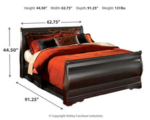 Load image into Gallery viewer, Huey Vineyard  Sleigh Bed
