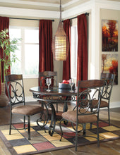 Load image into Gallery viewer, Glambrey Dining Table and 4 Chairs
