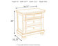 Porter King Panel Bed with Mirrored Dresser, Chest and 2 Nightstands